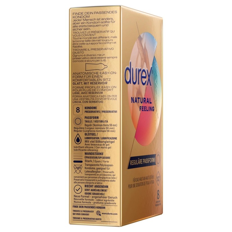 Durex - Naturalne Prezerwatywy Natural Feeling 8 szt